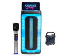 Enceinte Karaoke Enfant USB Bluetooth Portable 200W Ibiza SIGMA40 - 1 Micro sans fil - 1 mini enceinte nomade Cadeau