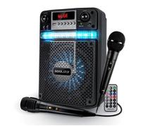 Enceinte Karaoké - Koolstar - BROZY08 - 400W - 2 Microphones - Effet LED RVB