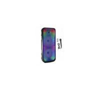 Enceinte Karaoké Lumineuse - Inovalley - Ka25-fire - Bluetooth V5.0 - 64 Cm - 850 W - Noir- USB - télécommande