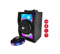 Enceinte Karaoké Mobile effet Magic Mirror - Batterie - BLUETOOTH/USB/SD/ RADIO FM - LedWood LED-5B401BT + UFO OVNI