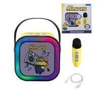 Enceinte Karaoké Portable Minions Avec Un Microphone Sans Fil Multicolore TU