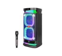 Enceinte Karaoké XO F58 - Bluetooth - 40W - Eclairage RGB - Microphone Sans Fil Inclus - Entrée po