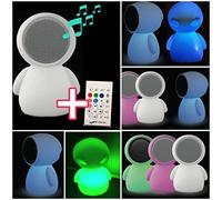Enceinte Lampe Alien LED Portable Bluetooth Changement de couleur