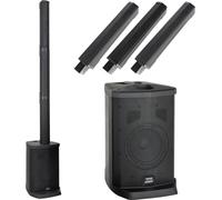 Enceinte Line Array Piliers Batterie PA Systeme de Colonne Activ Bluetooth 100W