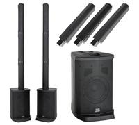 Enceinte Line Array Piliers Batterie PA Systeme de Colonne Activ Bluetooth 200W