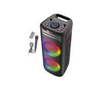 Enceinte Lumineuse avec Lecteur CD INOVALLEY MS06-CD-XXL - Bluetooth 5.0-1000W - Fonction karaoké