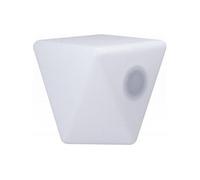 Colorblock Enceinte lumineuse Bluetooth Rock M – Bluetooth 4.1, IPX4 – Blanc