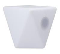 Colorblock Enceinte lumineuse Bluetooth Rock M – Bluetooth 4.1, IPX4 – Blanc