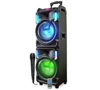 INOVALLEY MS01XXL Enceinte Nomade Karaoke Trolley - bluetooth - 800W