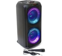 Enceinte lumineuse karaoké active - IBIZA SOUND - VENUS600 - 2 x 8""/20 cm - 600W - Batterie intégrée, TWS