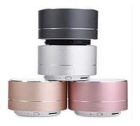 Enceinte metal bluetooth pour "iphone 13 mini" port usb carte tf auxiliaire haut parleur micro mini (rose) Rose G