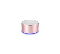 Enceinte Metal Bluetooth pour XIAOMI Mi 8 Smartphone Port USB Carte TF Auxiliaire Haut Parleur Micro Mini (ROSE)