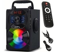 Haut-parleur Bluetooth - Audiocore - AC730 - 11W - Autonomie 6h - Éclairage et Télécommande
