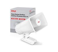 Pyle Haut-Parleur PA Intérieur/Extérieur - Haut-Parleur PA Portable de 8” avec Impédance de 8 Ohms et Puissance Crête de 65 Watts - Support de Montage et Accessoires Inclus