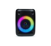 Enceinte Nomad sur Batterie rechargeable PARTY PARTYBTHPS - avec Bluetooth USB SD, Effet Lumineux à LED - 30W