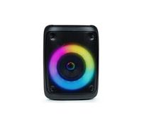 Enceinte Nomad sur Batterie rechargeable PARTY PARTYBTHPS - avec Bluetooth USB SD, Effet Lumineux à LED - 30W