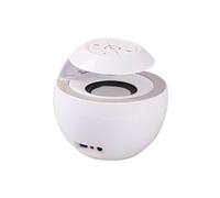 Enceinte Nomade Bluetooth Sans Fil Kit Main Libre LED USB Jack Universelle Blanc YONIS Blanc, Blanc G