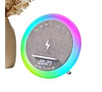 Enceinte Nomade,Charge Rapide avec Veilleuse et Bruit Blanc | Enceinte Portable avec Support pour Téléphone - Pour Maison Bureau Dortoir Appartement Bar Voyage Anniversaire Noël