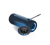 Enceinte Nomade Hifi LEDWOOD XTREM140 LD-XT140BT-BLUE, 100W / 10W RMS, Bluetooth 5.0, TWS - Etanche IPX5, Autonomie 6H, OVNI LED