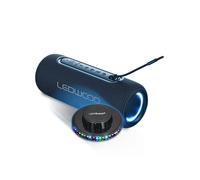 Enceinte Nomade Hifi LEDWOOD XTREM140 LD-XT140BT-BLUE, 100W / 10W RMS, Bluetooth 5.0, TWS - Etanche IPX5, Autonomie 6H, OVNI LED