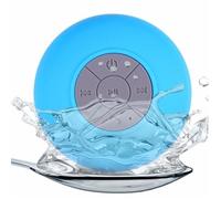 Enceinte nomade,Mini haut-parleur Bluetooth,Portable,étanche,à ventouse,sans fil,mains libres,pour douche,salle - blue -Haut-parleur