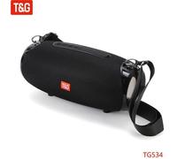 Enceinte nomade,T & G TG534 - haut-parleur Bluetooth Portable,sans fil,colonne de basses,étanche,pour - Black -Haut-parleur