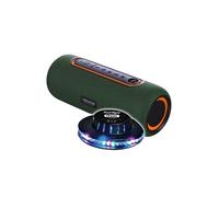 Enceinte Nomade LEDWOOD XTREM140 LD-XT140BT-GREEN, 100W/10W RMS, Bluetooth 5.0, TWS, Etanche IPX5, Autono. 6H, Jeu Lumière Ovni