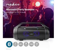 Enceinte Party Boombox Bluetooth Jusqu'à 6 heures 2.0 60 W Lecture multimédia: Micro SD / Onde sinusoïdale pure / USB IPX5 TWS
