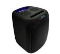 Mooov Enceinte portable Bluetooth Party Cube 477370 - Puissante, effets lumineux, poignée - Noir