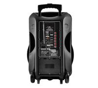 Enceinte PARTYSOUND-15 SOUND mobile 800W 15" à LEDs RVB - USB/BT/SD/FM + jeu lumière Sixmagic LytOr