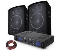 Enceinte Passive - Vonyx - SL10 PA Speakerbox - 10 Pouces - 500W - Connectivité Filaire