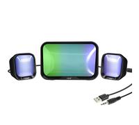 LinQ Enceinte PC Bluetooth avec Prise Jack 3.5mm Noir