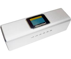 Enceinte portable 6 W Technaxx MusicMan MA Display Soundstation argent