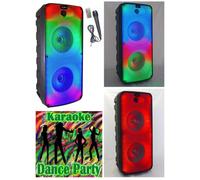 Enceinte Portable Bluetooth - MSD - FIRE-XXL - 800W - TWS - LED RGB - Micro Inclus