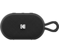 Kodak Enceinte Portable sans Fil PWS-2284 - Étanche IPX7, Bluetooth, 6W RMS, TWS Stéréo, Batterie 1500mAh, Autonomie 10-12h, Fonction Mains Libres, Sangle Silicone, Câble Type-C Inclus - Noir