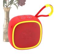Enceinte portable de voyage compacte avec poignée, électronique stéréo légère, appareils technologiques à longue durée de vie, batterie pour fêtes à la piscine et au bureau