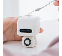 Enceinte Portable | Enceinte Design Robot pour Fêtes - Gadget Technologique Compact avec Son Stéréo pour Maison, Studio, Voiture, Salle De Bain