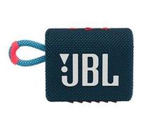 Enceinte portable étanche sans fil Bluetooth JBL Go 3 Bleu et Logo Blanc Bleu/rose G
