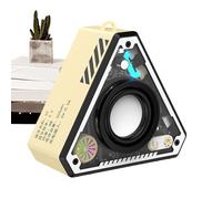 Enceinte portable | Haut-parleurs PC sans fil pour bureau, équipement de son stéréo avec grave amplifiée rechargeable pour voyages, douche et gym