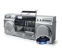 Muse Enceinte HiFi M-380 GBS 80W – Cassette, CD, Radio FM, Bluetooth, Écran LCD