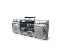 Bmi Enceinte Portable HiFi Muse M-380 GBS Ghetto Blaster Enregistreur de Cassette CD Radio FM Bluetooth - 80W - Écran LCD