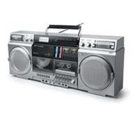 Enceinte Portable HiFi Muse M-380 GBS Ghetto Blaster Enregistreur de Cassette CD Radio FM Bluetooth 80W avec Écran LCD G