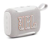 JBL GO 5 Enceinte Bluetooth Ultra-Portable avec JBL Pro Sound Puissant et Basses percutantes, appairage AirTouch, Conception étanche, 10 Heures d’autonomie, Blanc