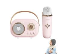 Enceinte Portable Karaoké - Système, Travel Singing Speaker | Amplificateur de Voix Rechargeable, Dispositif de Son de Canal, Machine de Karaoké Portable avec Effets Changeants de Voix pour
