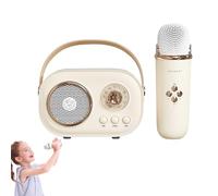 Enceinte Portable Karaoké - Système, Travel Singing Speaker | Amplificateur de Voix Rechargeable, Dispositif de Son de Canal, Machine de Karaoké Portable avec Effets Changeants de Voix pour