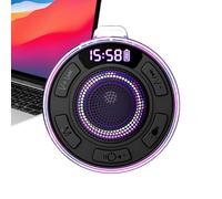 Enceinte portable - Lecteur intelligent sans fil étanche | Petit haut-parleur pour activités de plein air, fêtes, cour, feux de camp, randonnée, vélo, camping, plage, chambre, voiture, vélo