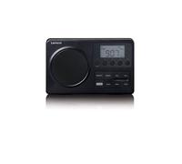 Lenco Radio FM portable compacte MPR-035BK écran LCD Noir