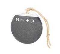 Enceinte portable LogiLink SP0055 Bluetooth A2DP 3W mono 4mm 100-16000Hz avec lecteur MicroSD gris blanc