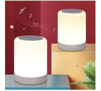 ENCEINTE PORTABLE LUMINEUSE BLUETOOTH GRIS - INOVALLEY - HP113L-BTH