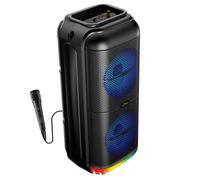 Enceinte Bluetooth portable Media-Tech karaoké 900W MT3183